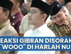 Detik-Detik Wapres Gibran Disoraki Wooo Saat Hadiri Harlah NU, Gus Yahya Sampai Hentikan Pidato