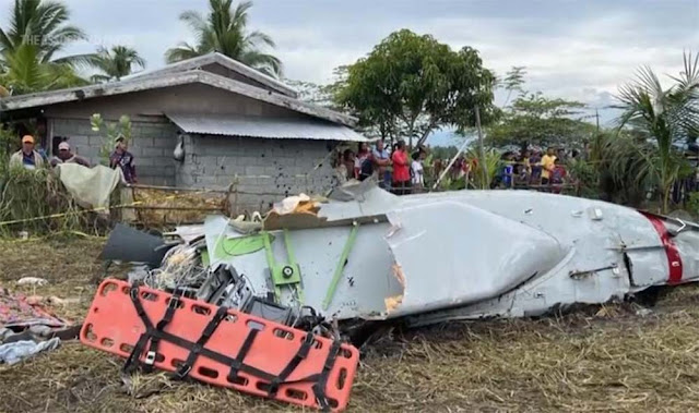 Pesawat Bawa Tentara AS Jatuh saat Intai Wilayah Muslim Filipina, Semua Tewas