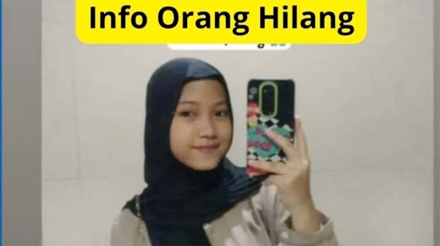 Info Orang Hilang, Nurlina Menghilang Usai Berangkat Sekolah Naik Ojol