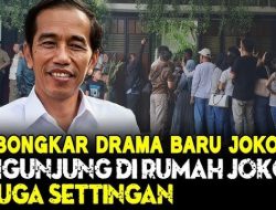 Mantan Pendukung Jokowi Buka Kedok Mengapa Rumah Jokowi Diserbu Warga, OH TERNYATA!!