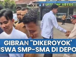 Jadi Sorotan! Mimik Wajah Gibran Saat Tinjau MBG Dikritik, Publik Pertanyakan Interaksi Dengan Siswa: Diem Aja Gitu?