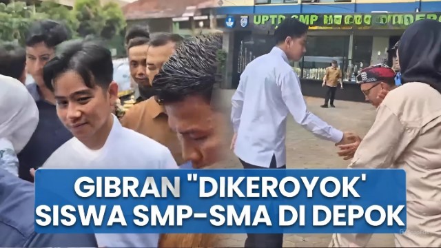 Jadi Sorotan! Mimik Wajah Gibran Saat Tinjau MBG Dikritik, Publik Pertanyakan Interaksi Dengan Siswa: Diem Aja Gitu?