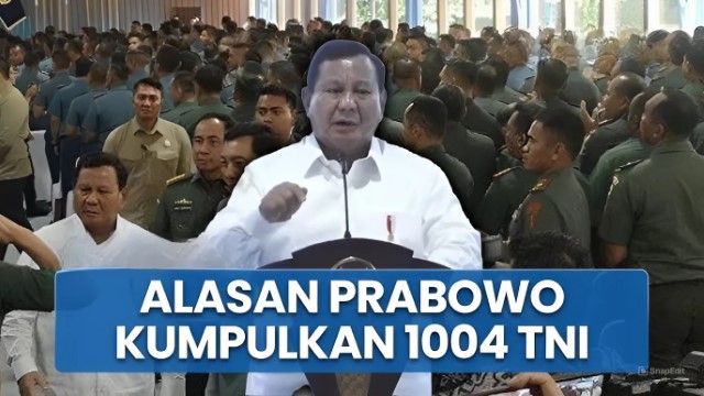 Presiden Kumpulkan 1000 Satuan Komandan di Istana Bogor: Apakah Prabowo Baru Sadar Dalam Ancaman?