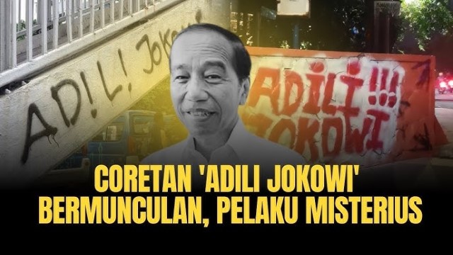 Makna Graffiti Adili Jokowi Yang Marak di Berbagai Kota Indonesia: Kritik Sosial atau Vandalisme?