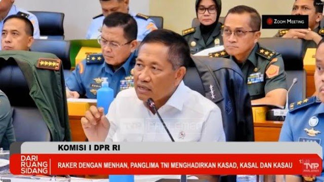 Anggaran Kemenhan dan TNI Kena Pangkas Rp26,9 T, Gaji Pegawai Tak Dipotong