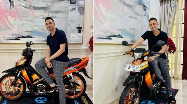 Motor Pertama Raffi Ahmad Terlihat Jadul, tapi Harganya Selangit di Mata Kolektor