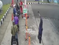 Viral! Perempuan Bawa Celurit Mengamuk di SPBU Cileunyi Bandung, Ternyata...