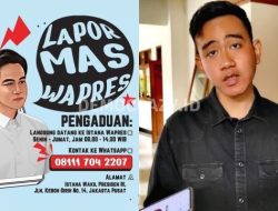 Alasan Lapor Mas Wapres Tak Dibuat Elektronik, Gibran Butuh Citra Suka Menolong?