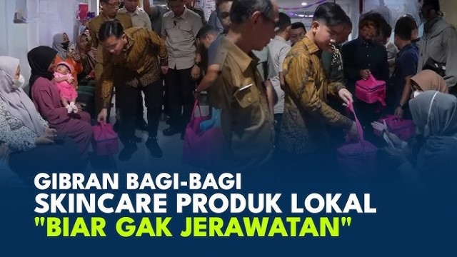 Setelah Razia Rambut, Kini Gibran Sibuk Bagi-Bagi Skincare Bikin Publik Terpukau: Kerja Wapres Sangat Luar Biasa!