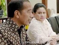 Jokowi Ditanya Asal Orang Jahat oleh Anak Chef Arnold, Ekspresi Awas Iriana Disorot