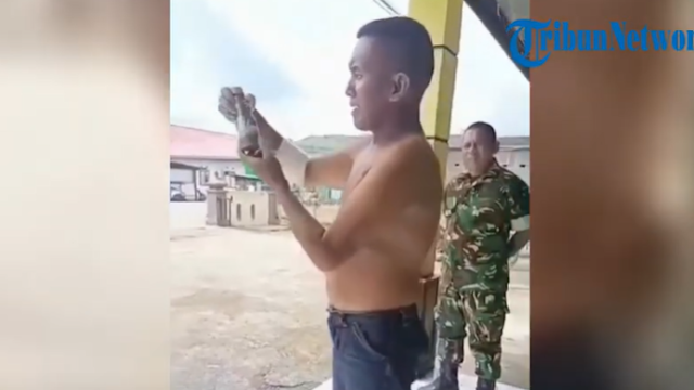 Viral! Video Diduga Danki Berpangkat Kapten Stres Berat Akibat Judol