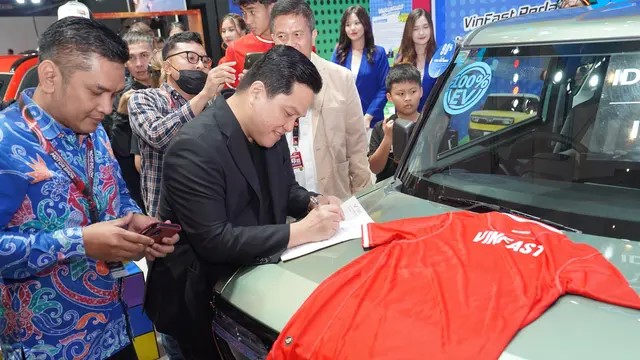 Bukan Esemka, Mobil Listrik Vietnam Ikut Jadi Sponsor Timnas Indonesia