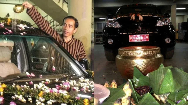 Publik Sebut Mobil Jokowi Anti Rusak Karena BBM Oplosan, Gegara Dimandikan Pakai Air Kembang?