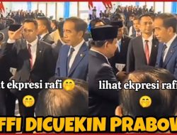 Aduh Kasihan! Raffi Ahmad Terekam Dicueki Presiden Prabowo Padahal Sudah Tiga Kali Hormat