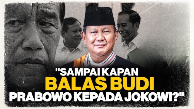 Balas Budi Prabowo Kepada Jokowi Tak Akan Berubah Atas Desakan Rakyat, Mengapa?