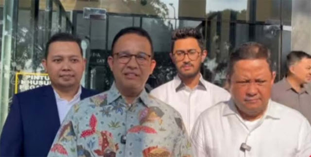 Anies Jenguk Tom Lembong di Rutan Salemba Jelang Sidang Kasus Korupsi Impor Gula