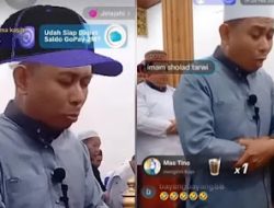 Imam Tarawih Pimpin Sholat Sambil Live TikTok, Langsung Viral dan Tuai Pro Kontra