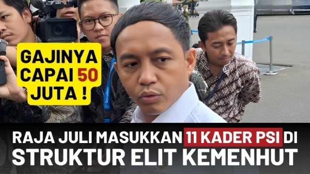 Menhut Raja Juli Mumpungisme Rekrut Kader PSI, Rocky Gerung: Indonesia Makin Gelap, Efisiensi Cuma Omon-Omon!