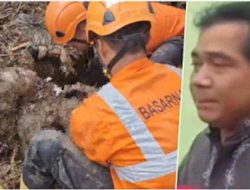 Sosok Aang Suami Bohong Saat Tahu Istri dan Anaknya Tewas Akibat Banjir Pelabuhanratu