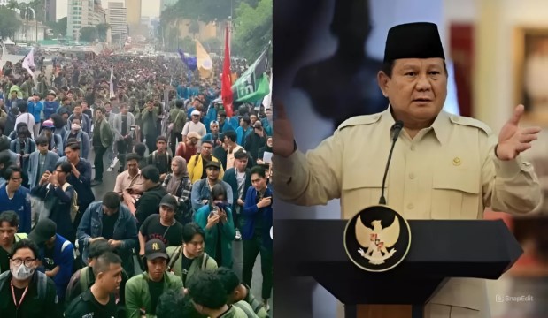 Prabowo dan Ketakutannya Terhadap Demonstrasi Mahasiswa