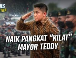 POLEMIK Kenaikan Pangkat Kilat Letkol Teddy Indra Wijaya, Orang Dekat Prabowo Ini Didesak Mundur Dari TNI!