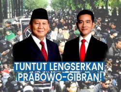 KERAS! Demonstrasi Indonesia Gelap Jilid Dua di Yogyakarta Tuntut Prabowo-Gibran Mundur