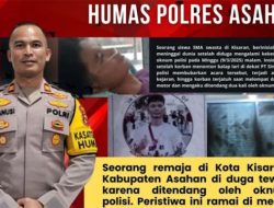 Polres Asahan Klarifikasi Kronologi Kematian Alm Pandu, Sangkal Dugaan Kekerasan