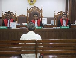 Guru Besar Unhas Marthen Napang Divonis 1 Tahun Penjara