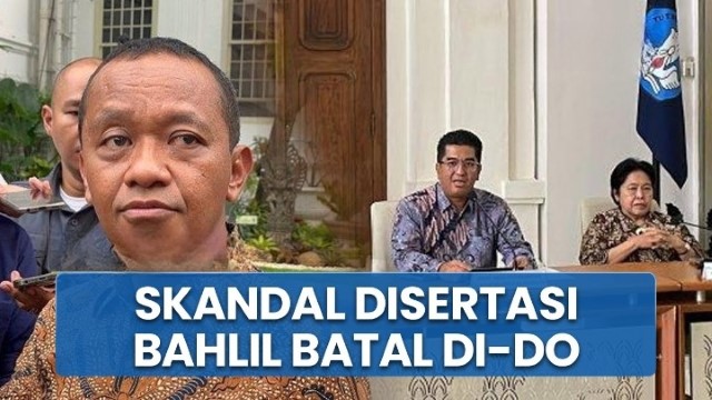 Dikecam Publik Gegara Disertasi Bahlil Cuma Direvisi Bukan Dibatalkan, Respons Rektor: Kami Membina Bukan Membinasakan!