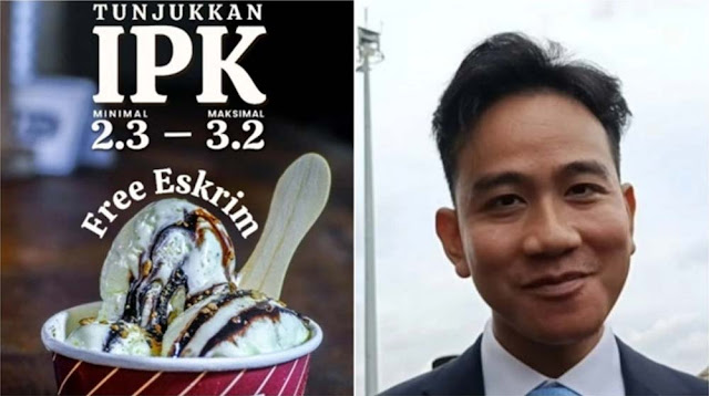 Viral Promosi Es Krim Gratis di Yogya Syaratnya IPK 2.3, Netizen Ramai Tandai Wapres