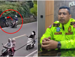 Viral Aksi Arogan Polisi Patwal Tendang Pengendara Motor di Puncak, Kasatlantas: Kesenggol itu