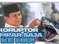 Jokowi Umpankan ke Hiu, Pak Prabowo?