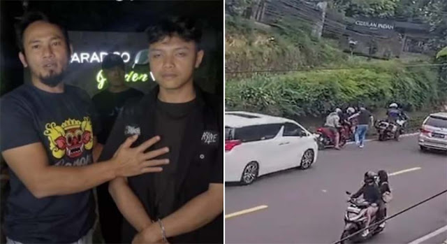 VIRAL Patwal Diduga Tendang Pemotor di Bogor Hingga Tersungkur, Ngaku Bermula dari Disenggol Alphard