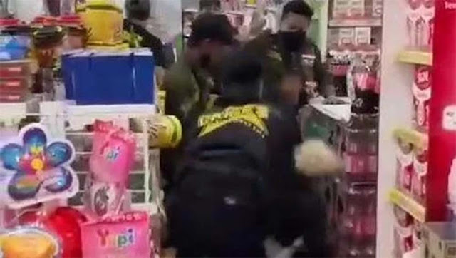 Viral Video Kelompok OTK Mengamuk di Minimarket Cimaung Bandung, Juru Parkir Tewas Mengenaskan