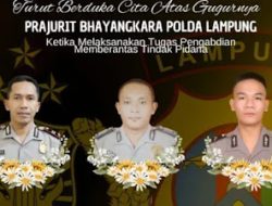 3 Anggota Polisi di Lampung Gugur Ditembak Saat Gerebek Judi Sabung Ayam