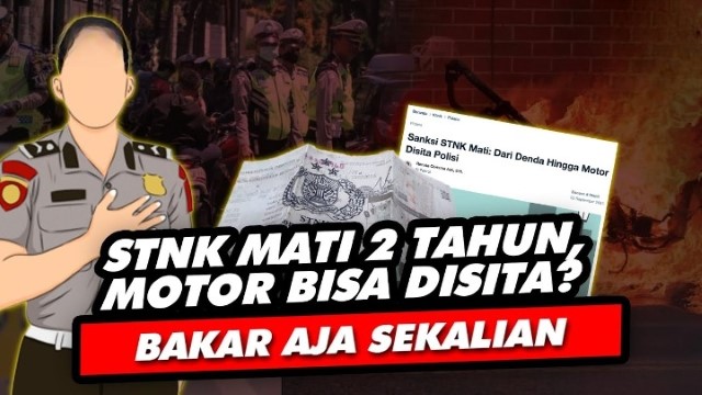 HEBOH Isu STNK Mati 2 Tahun Kendaraan Disita, Polisi Blak-Blakan Faktanya!