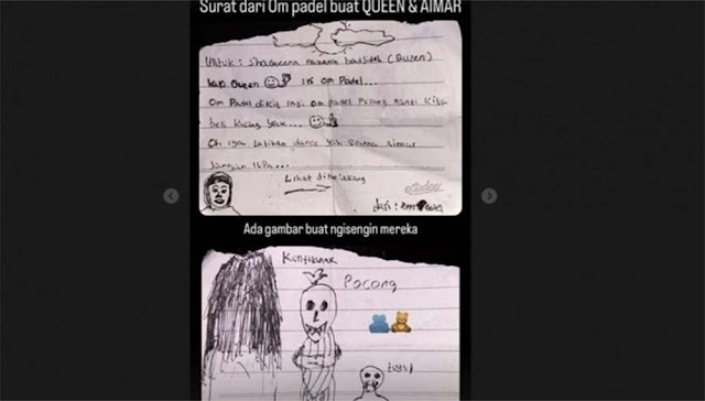 Dari Penjara Vadel Badjideh Kirim Surat Bergambar Pocong, Kuntilanak Dan Tuyul