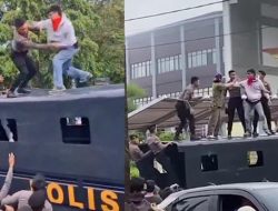 Nasib Pendemo Usai Menang Duel Lawan Polisi di Aksi Tolak RUU TNI, Diselamatkan Sosok Topi Ungu