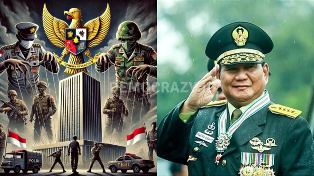 Pengamat: Pemerintahan Dikendalikan TNI & Polri, Bukan Konstitusi!