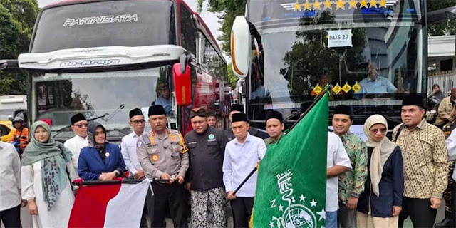 Peserta Mudik Bareng NU Diimbau Ngaji Selama Perjalanan