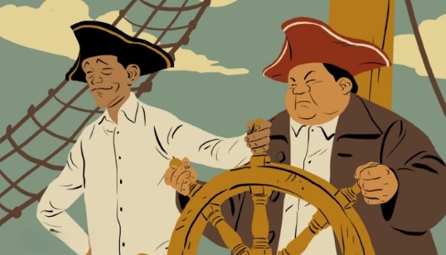 Matahari Kembar Jokowi-Prabowo: Siapa Bosnya?