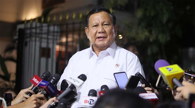Prabowo: Ada yang Katakan Saya Dibohongi Menteri, Tidak!