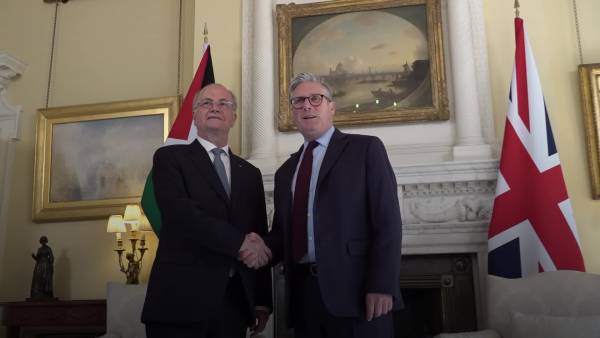 Inggris Komitmen Dukung Negara Palestina, Kedua Perdana Menteri Bertemu di London