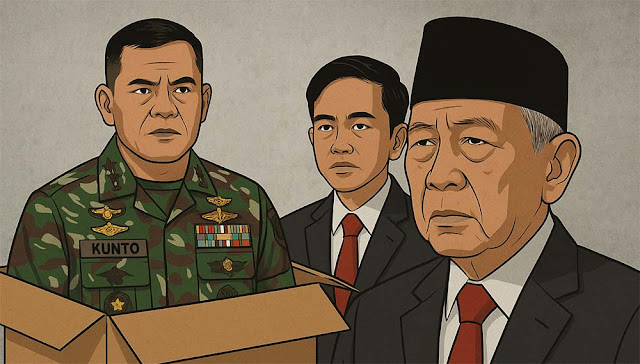 Letjen Kunto Masuk Kotak, Kajian Politik Merah Putih: Diduga Disebabkan Sikap Try Sutrisno Minta Pemakzulan Gibran