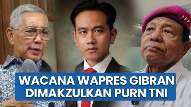 Di Balik Tuntutan Purnawirawan TNI Lengserkan Gibran