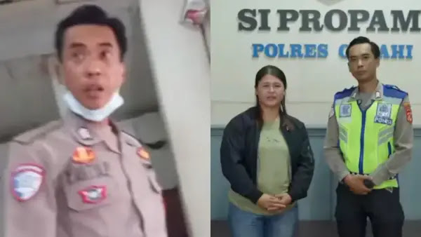 Viral Polisi di Padalarang Minta Rp500 Ribu ke Pemotor Kena Tilang, Emosi Ditanya Uangnya buat Apa