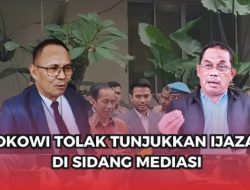Kemarin Janji Akan Terbuka, Kini Jokowi Ogah Tunjukkan Ijazah Meski Diminta Pengadilan, Sidang Mediasi Terancam Deadlock!
