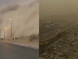 Israel Darurat Bencana Nasional! Badai Pasir dan Kebakaran Hutan Dahsyat Lumpuhkan Kota