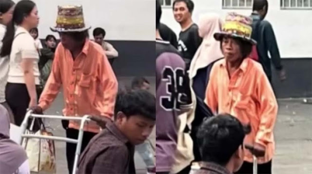 Heboh Video Pak Tarno Diduga Ngemis di Kota Tua, Netizen Pertanyakan Uang Donasi