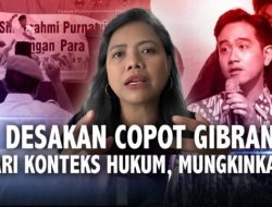 Bisakah Kita Memakzulkan Wapres Gibran? Begini Mekanismenya!